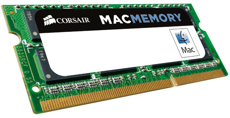 Corsair 8GB DDR3L SODIMM 1600MHz 1.35V Mac Memory Module Compatible with MacBook Pro, iMac & Mac mini