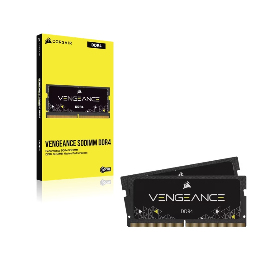 Corsair VENGEANCE 32GB (2x16GB) DDR4 3200MHz CL22 SODIMM Laptop Memory Kit