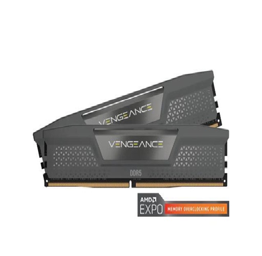 Corsair VENGEANCE 32GB (2x16GB) DDR5 6000MHz (PC5 48000) Desktop RAM with AMD EXPO & Intel XMP 3.0 Profiles