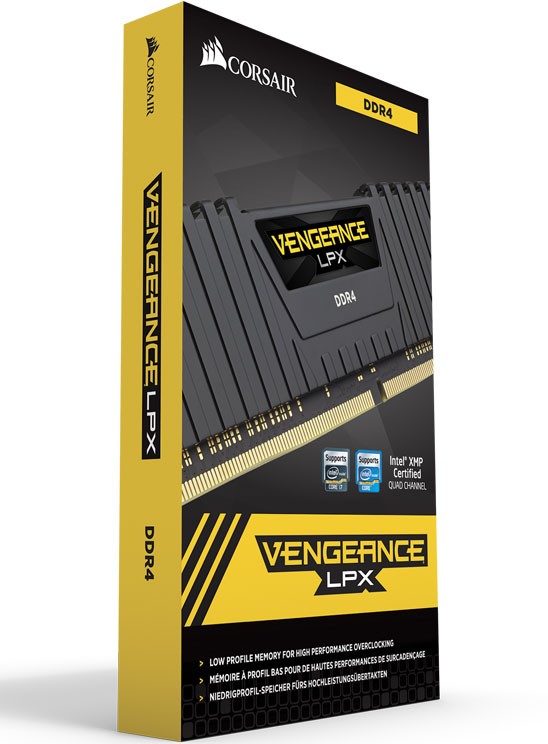 Corsair Vengeance LPX 16GB (2x8GB) DDR4 3200MHz C16 Desktop Gaming RAM - AMD Ryzen Optimized