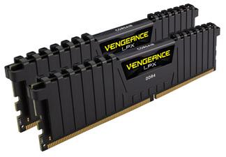 Corsair Vengeance LPX 32GB (2x16GB) DDR4 2666MHz C16 Desktop Gaming Memory Kit - Black, Low Profile, XMP 2.0 Support
