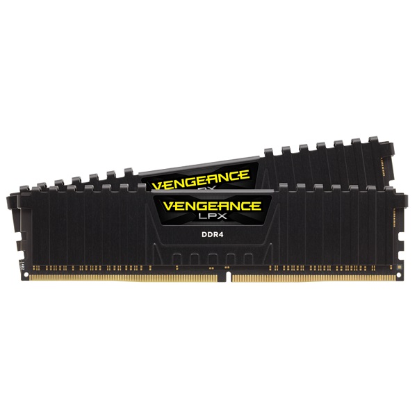 Corsair Vengeance LPX 64GB (2x32GB) DDR4 2400MHz C16 Desktop Gaming Memory Kit with XMP 2.0 Black AMD Optimized
