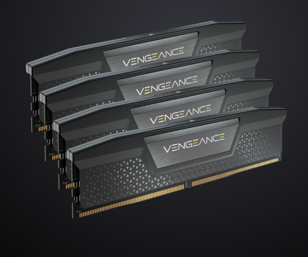 Corsair Vengeance RGB 192GB (4x48GB) DDR5 5200MT/s CL38 Memory Kit - High Performance Intel 700 & 800 Series Compatible UDIMM RAM