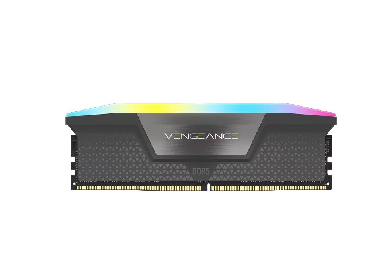 Corsair Vengeance RGB 64GB (2x32GB) DDR5 6000MT/s CL38 AMD EXPO & Intel XMP Desktop Memory Kit