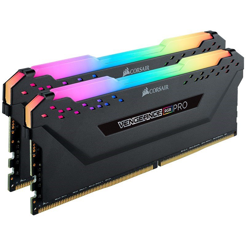 Corsair Vengeance RGB PRO 64GB (2x32GB) DDR4 3200MHz C16 Desktop Gaming Memory Kit with Dynamic Multi-Zone RGB Lighting