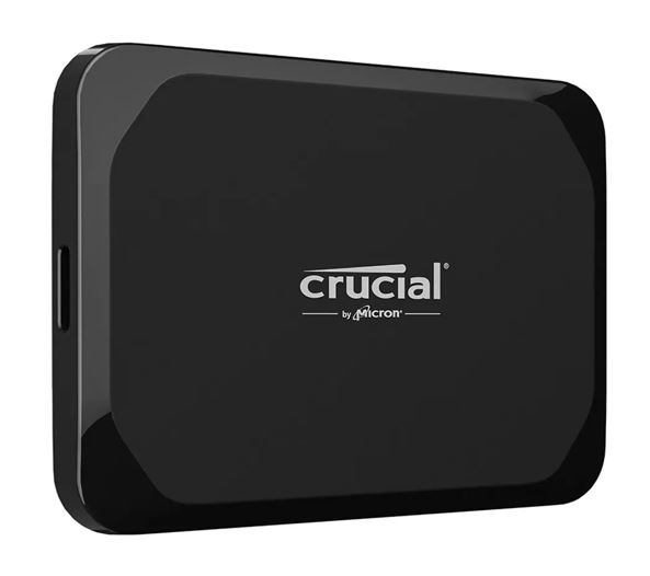Crucial X9 2TB Portable SSD USB 3.2 Gen 2 USB-C External Drive 1050MB/s High-Speed Durable Shockproof for PC Mac PS5 Xbox Android iPad Pro