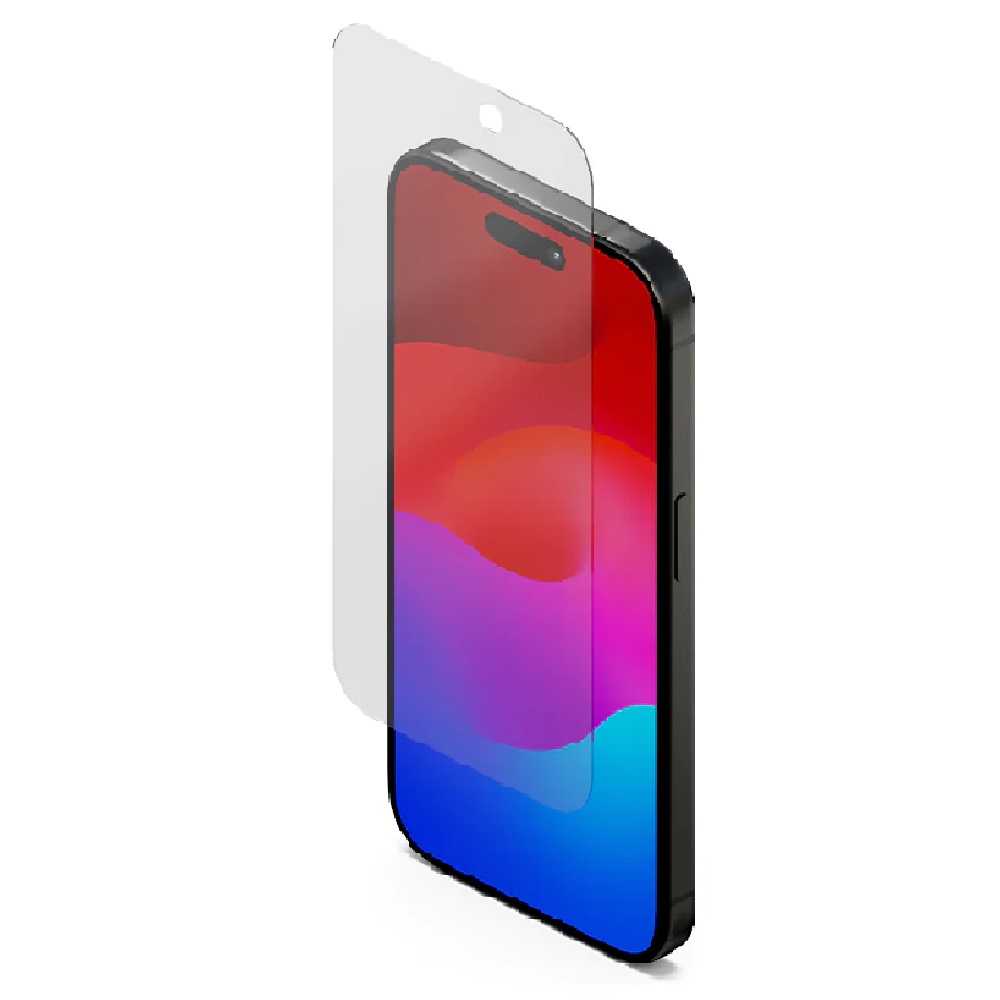Cygnett DefenceShield Gorilla Glass Screen Protector for Apple iPhone 15 Pro 6.1" - Edge-to-Edge Scratch Resistant with 2 Year Warranty