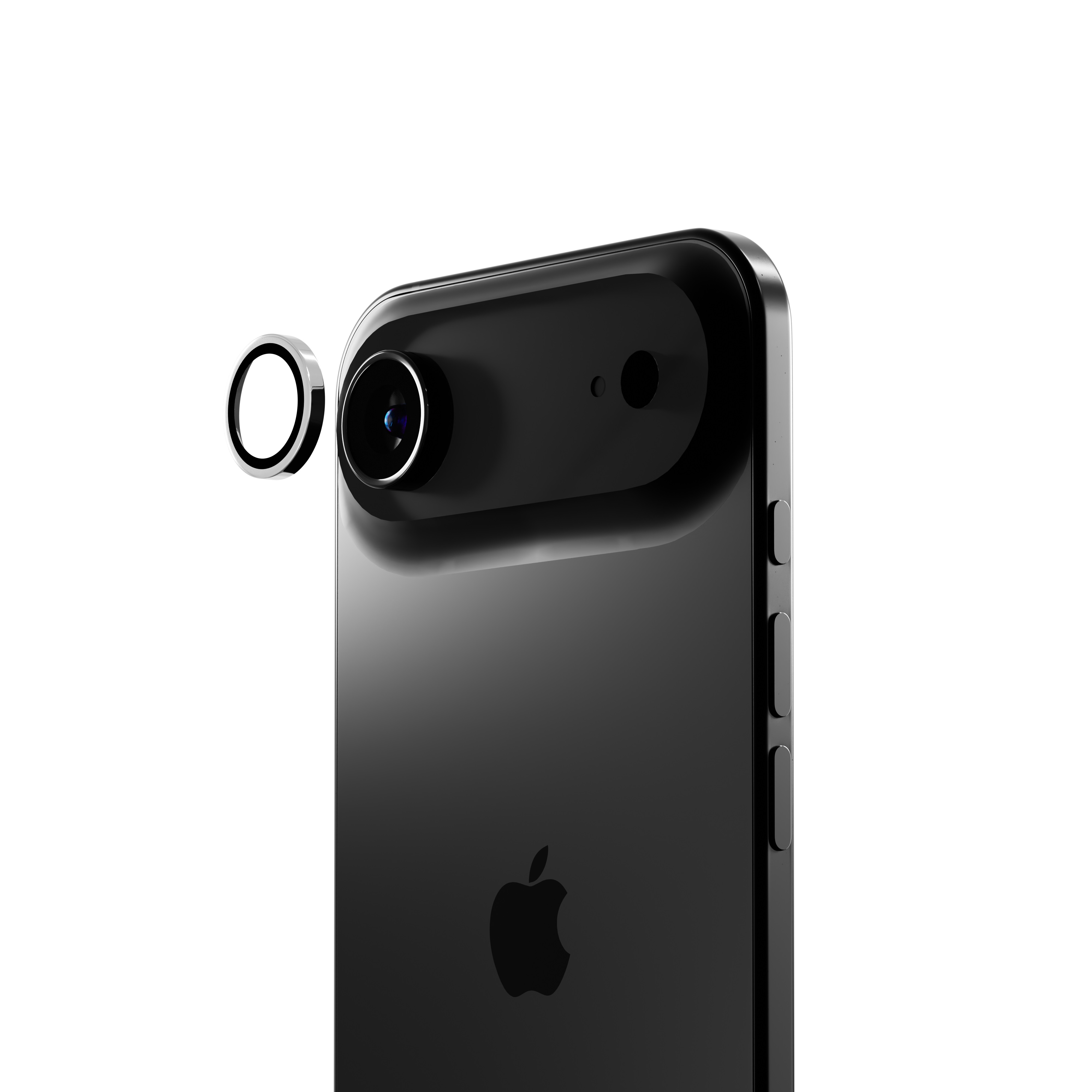 Cygnett iPhone Air 6.5" Camera Lens Protector - DropProof, Scratch Resistant Tempered Glass with Alloy Rings, 2 Year Warranty