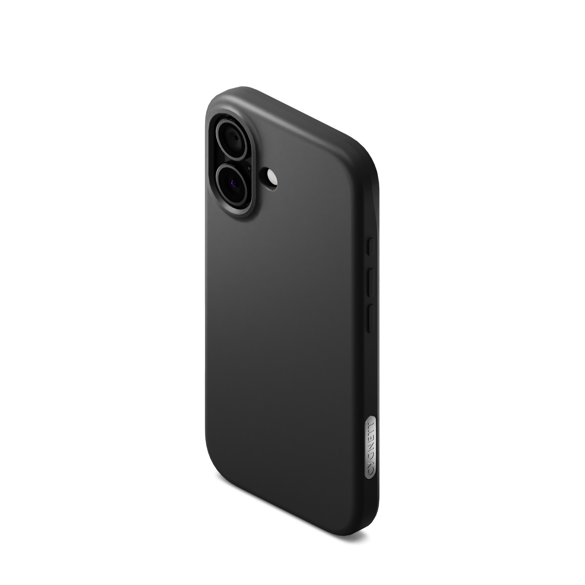 Cygnett MagSilk Magnetic Silicone Case for Apple iPhone 17 (6.3") - Black, TPU Frame, MagSafe Compatible, 1.2m Drop Protection, UV Resistant