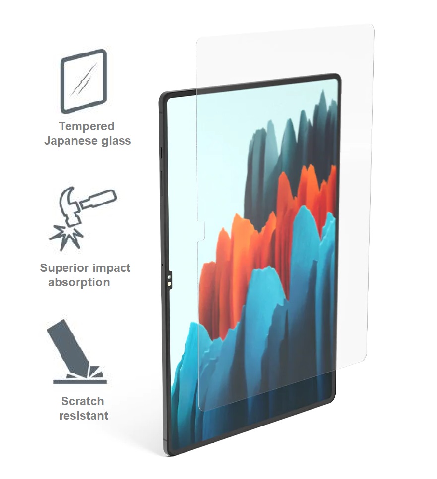 Cygnett OpticShield Japanese Tempered Glass Screen Protector for Samsung Galaxy Tab S10/S9/S8 Ultra 14.6" - 2 Years Warranty