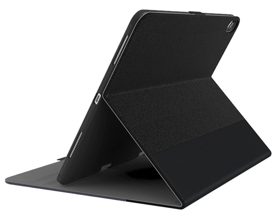 Cygnett TekView Protective Case for Apple iPad Air 11" (M2/M3), iPad Air 10.9" (4th & 5th Gen), iPad Pro 11" (1st-4th Gen) with Apple Pencil Holder - Grey/Black, Slim 360° Protection, Multi-Angle Stan