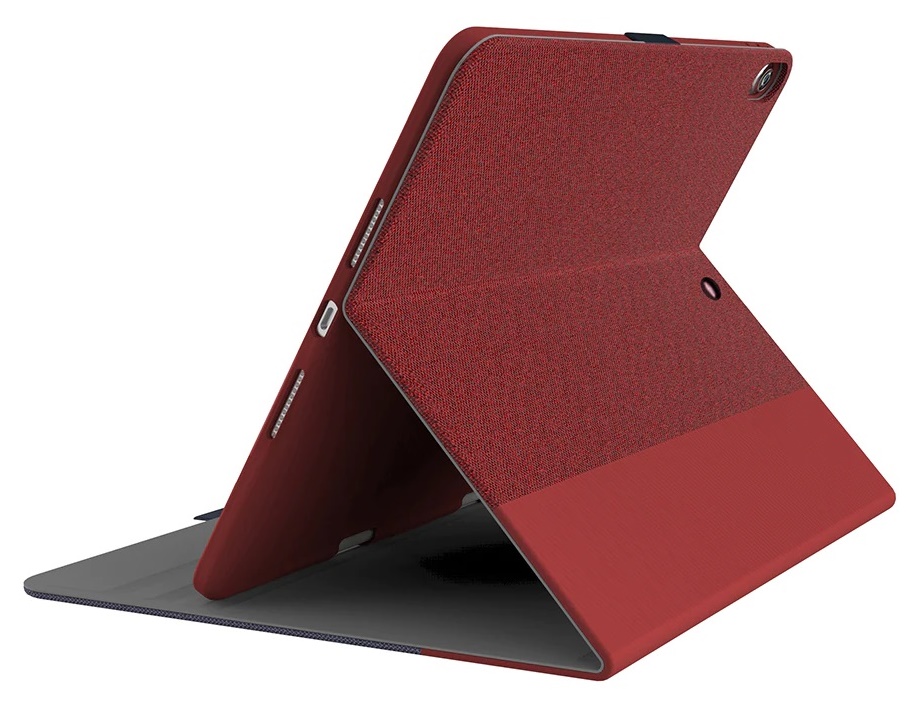 Cygnett TekView Red Slim Folio Case for Apple iPad 10.2" (7th/8th/9th Gen) with Apple Pencil Holder & 360° Protection