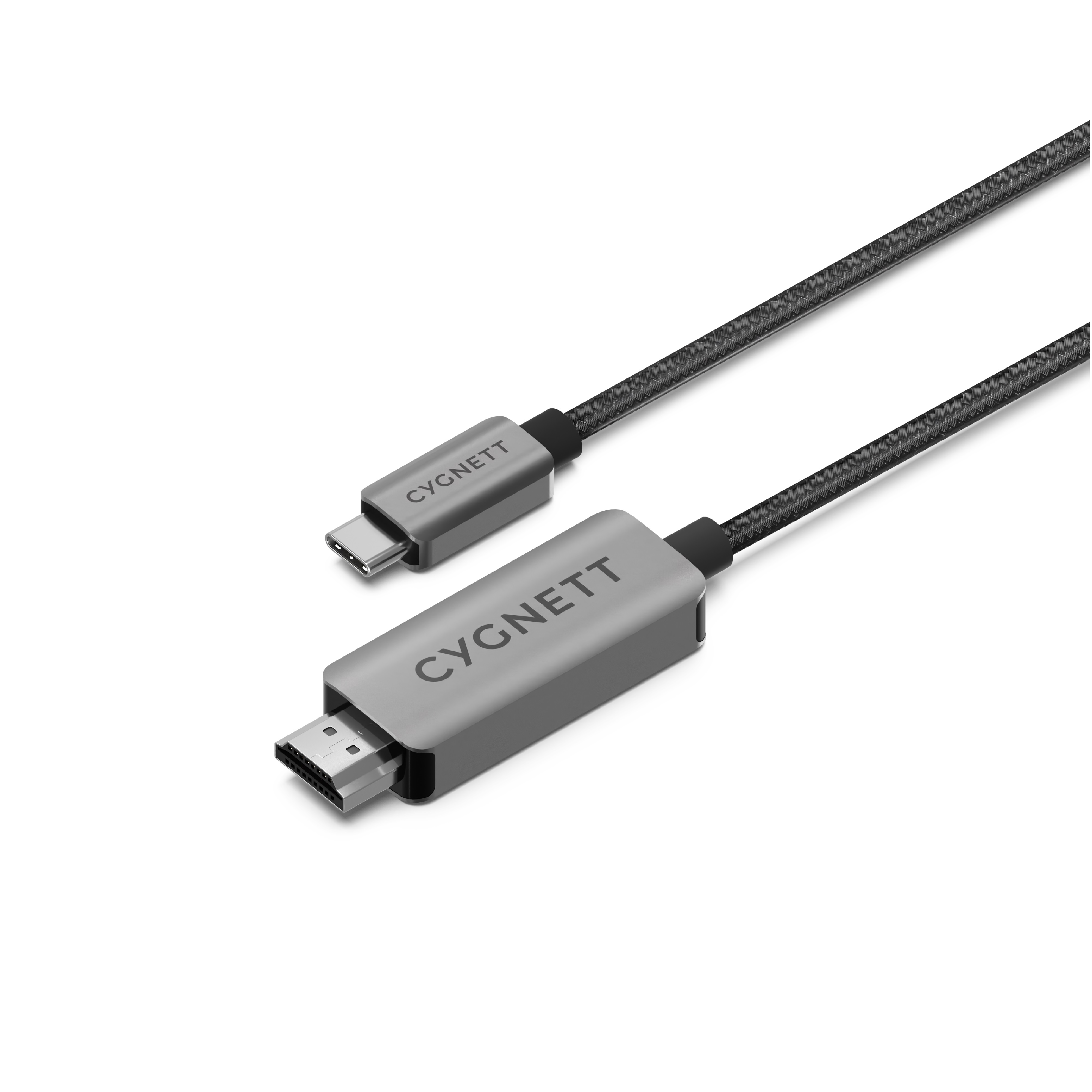 Cygnett Unite 8K USB-C to HDMI Cable 2.5M Black - Ultra HD 8K 60Hz, 4K 120Hz, MacBook & Windows Compatible, 2 Year Warranty
