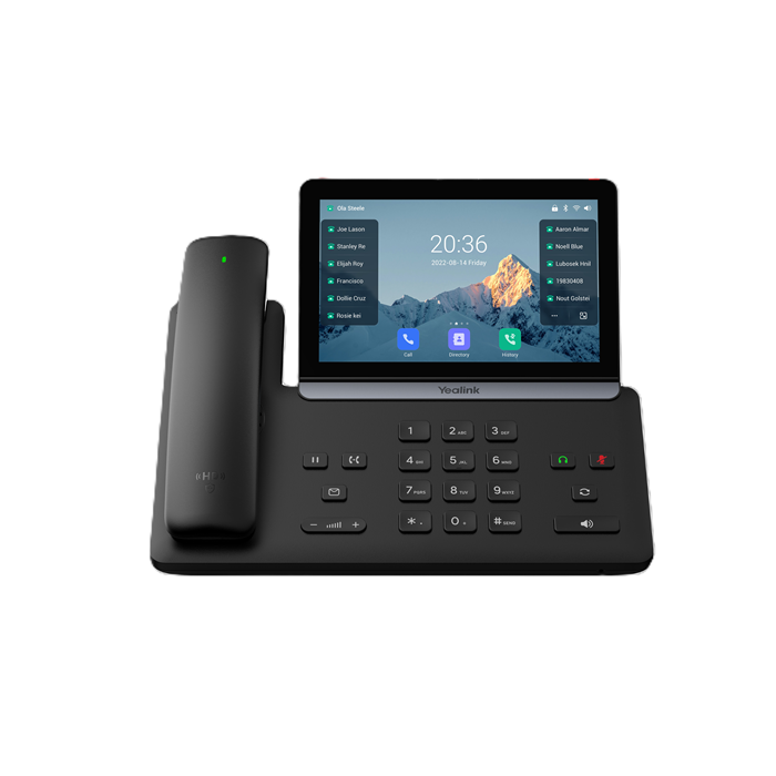 Yealink SIP-T88W Pro IP Phone with 7-inch Touchscreen, Android 13, HD Voice, Bluetooth BTH88, Wi-Fi 6 & Dual USB