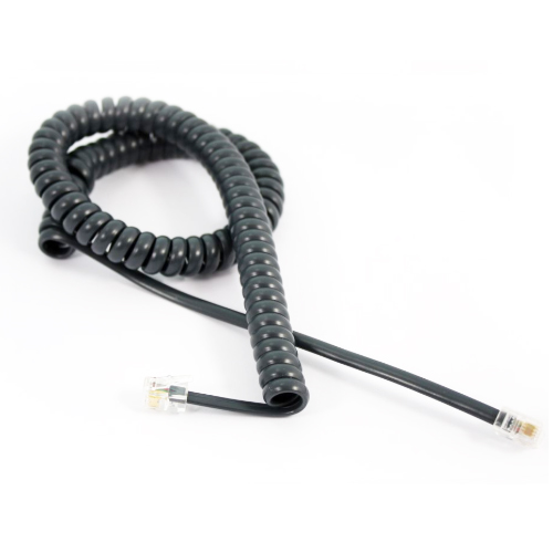 Yealink CAB-T4X/5X 3.5m Spiral Coiled Handset Cable Compatible with Yealink T4x & T5x Series Phones