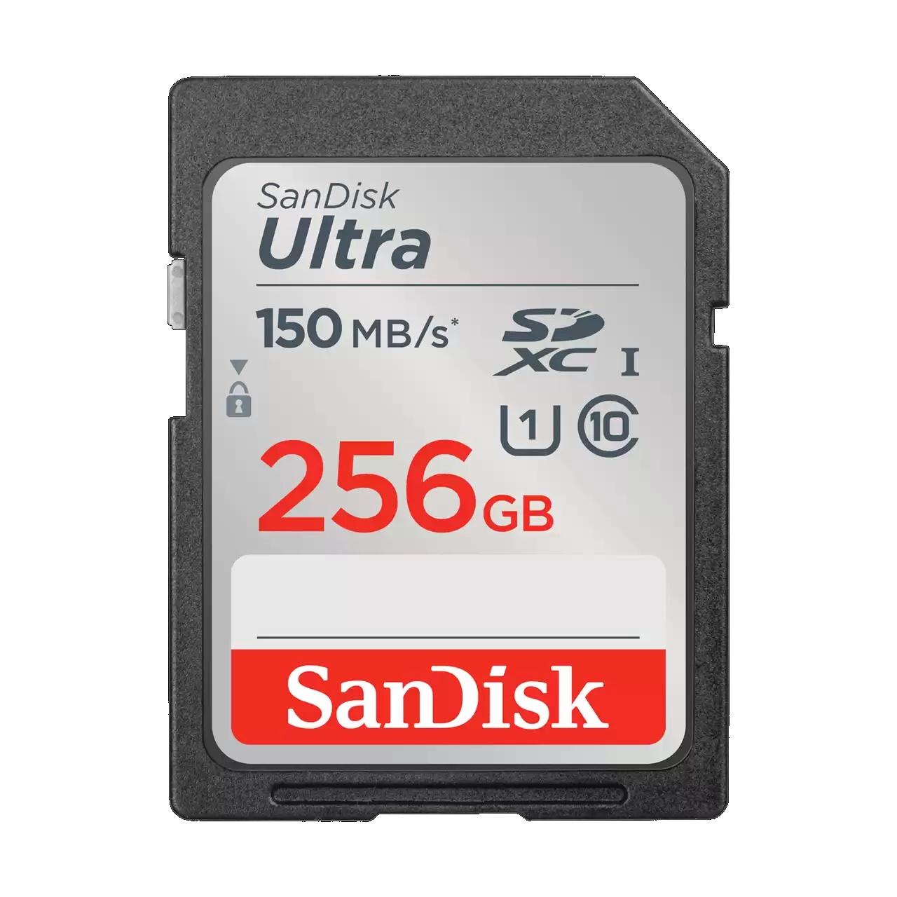 SanDisk Ultra 256GB SDXC UHS-I Memory Card - 150MB/s, Class 10, Full HD, Shockproof, Waterproof, Temperature & X-ray Proof