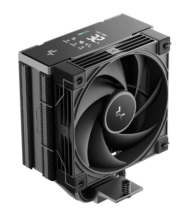 DeepCool AK400 G2 DIGITAL NYX CPU Cooler with Quad-Segment Digital Display, 4 Heat Pipes, 120mm PWM Fan, Intel LGA1851/1700/1200/115x & AMD AM5/AM4 Compatible
