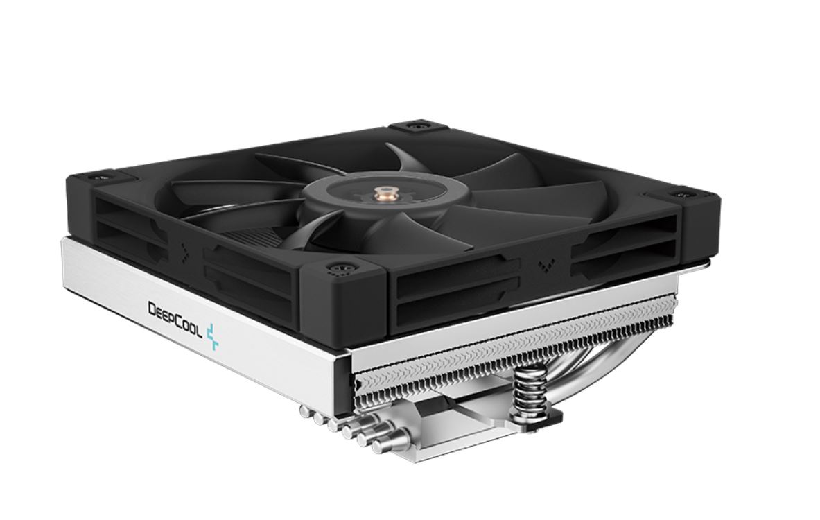 DEEPCOOL AN600 Top Flow Low Profile CPU Cooler 180W, 6 Heat Pipes, Compatible with Intel LGA1851/1700/1200/1151/1150/1155 & AMD AM5/AM4