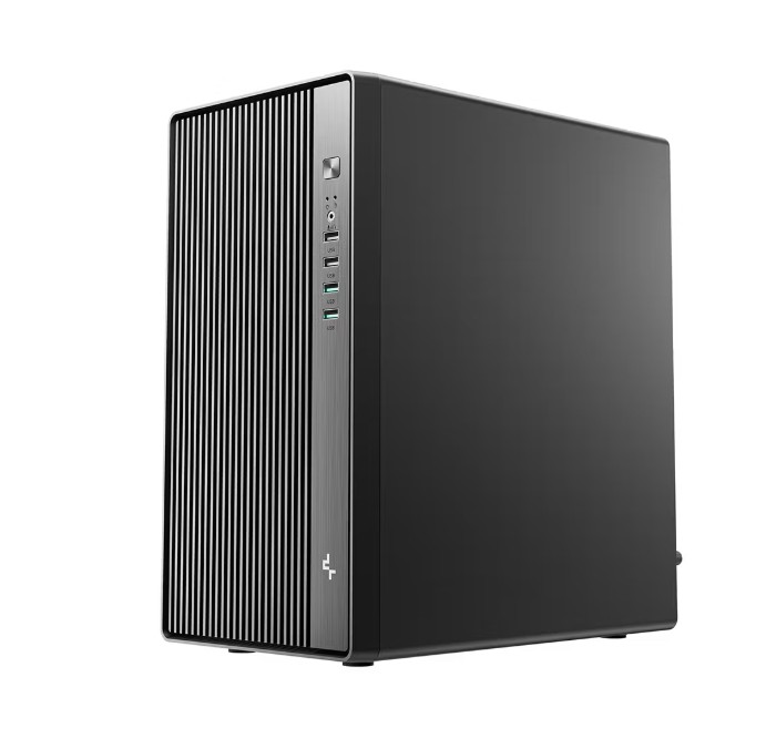 DeepCool CC310 Compact Mid-Tower Micro ATX Case with 1 Pre-installed 120mm Fan, 2 USB 3.0, 2 USB 2.0, Audio/Mic Combo