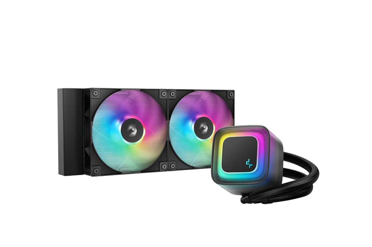 DeepCool LE240 V2 240mm ARGB Liquid CPU Cooler with PWM Pump up to 3400 RPM, Hydro Bearing, Intel LGA1851/1700/1200/1151/1150/1155 & AMD AM5/AM4 Support