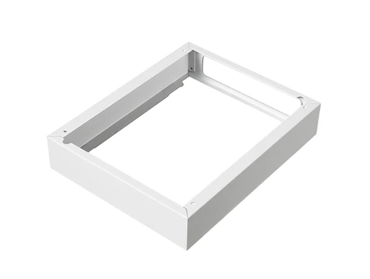DeepCool Vertical Base100 WH - Vertical Mounting Base for CH160/CH170 Series Cases, White Steel Construction 250x200x47.5mm