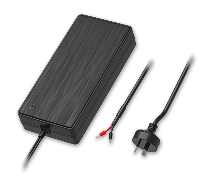 Teltonika AU 2-Pin 250W Power Supply PR320AUA for TSW200 PoE Switches - 54V 4.62A Output with Safety IEC62368-1