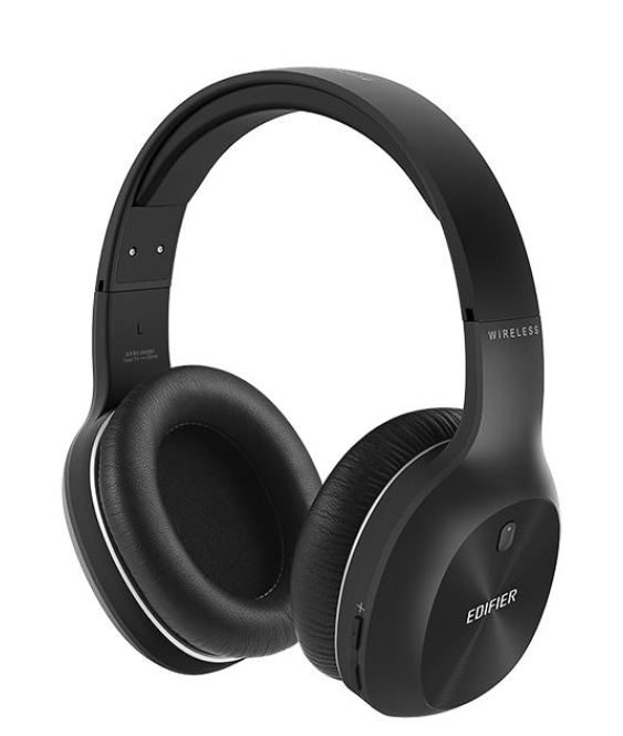 Edifier W800BT PLUS Wireless Bluetooth Over-Ear Headphones with 40mm Drivers, Qualcomm aptX, 50hr Battery & Noise Cancelling Mic