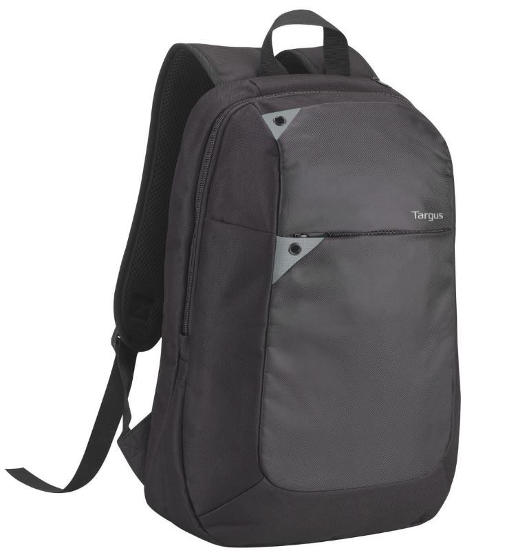 Targus Intellect 15.6-Inch Laptop Backpack – Padded Compartment, Durable Polyester, Black