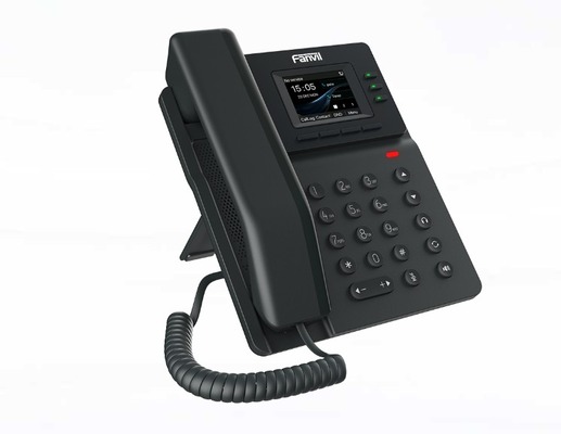 Fanvil V60P PoE Basic IP Phone with 2.4" Color Display, 4 SIP Lines & 6-Way Audio Conferencing