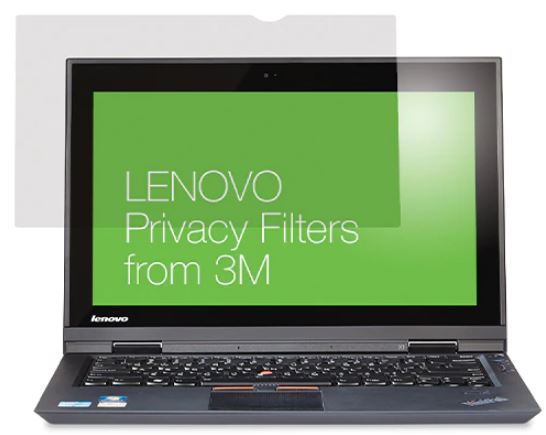 Lenovo 12.5" Wide Laptop Privacy Filter from 3M for ThinkPad X220 X230 - Privacy Screen with Matte/Glossy Finish & Scratch Protection