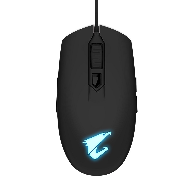 Gigabyte AORUS M2 Optical Gaming Mouse USB Wired 6200 DPI Pixart 3327 Sensor 50 Million Click Omron Switch RGB Fusion 2.0 Ambidextrous Design