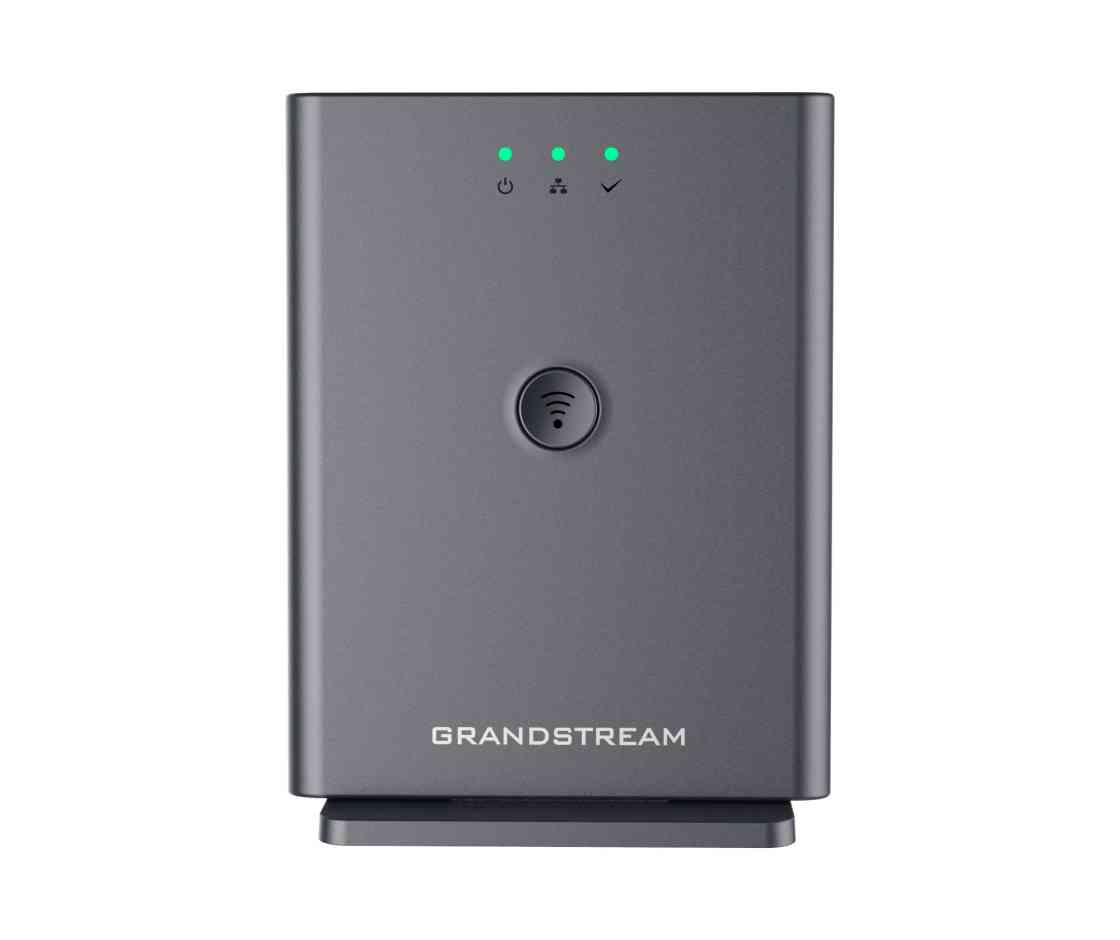 Grandstream DP752 Long-Range DECT VoIP Base Station – Supports 5 DP Series Handsets, 10 SIP Accounts, PoE, Push-to-Talk & HD Audio