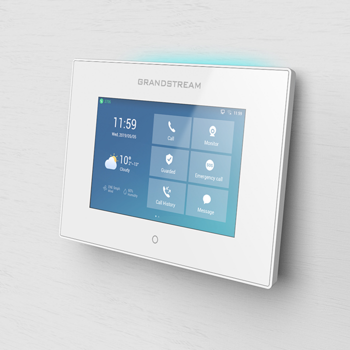 Grandstream GSC3570 HD Intercom & Facility Control Station with 7-inch Touchscreen, Dual-Band Wi-Fi, PoE & Full Duplex Audio