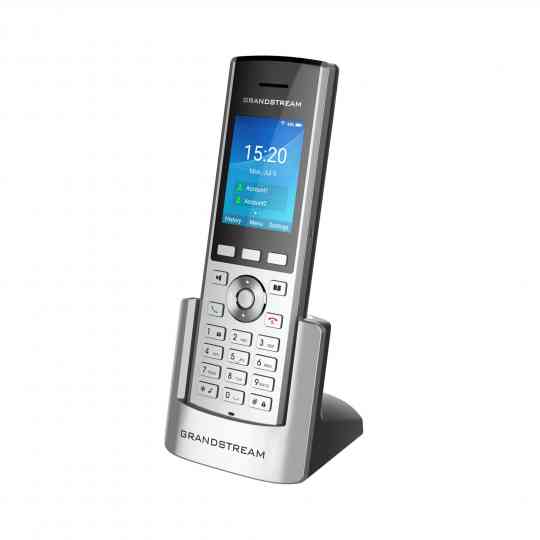 Grandstream WP820 Enterprise Portable Dual-Band Wi-Fi IP Phone with 2.4" Colour LCD, Bluetooth, 7.5hr Talk Time & 150hr Standby