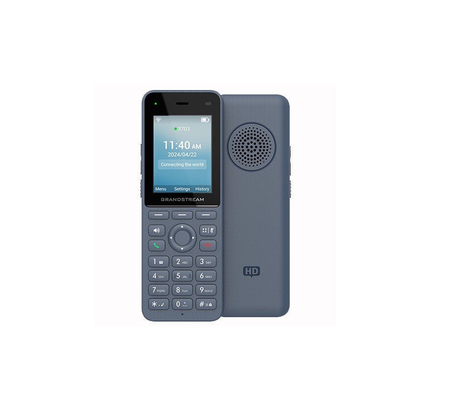 Grandstream WP826 Cordless Wi-Fi 6 IP Phone with Dual-Band Wi-Fi, HD Voice, 12-Hour Talk Time, Bluetooth, 3 SIP Accounts & 3 Lines