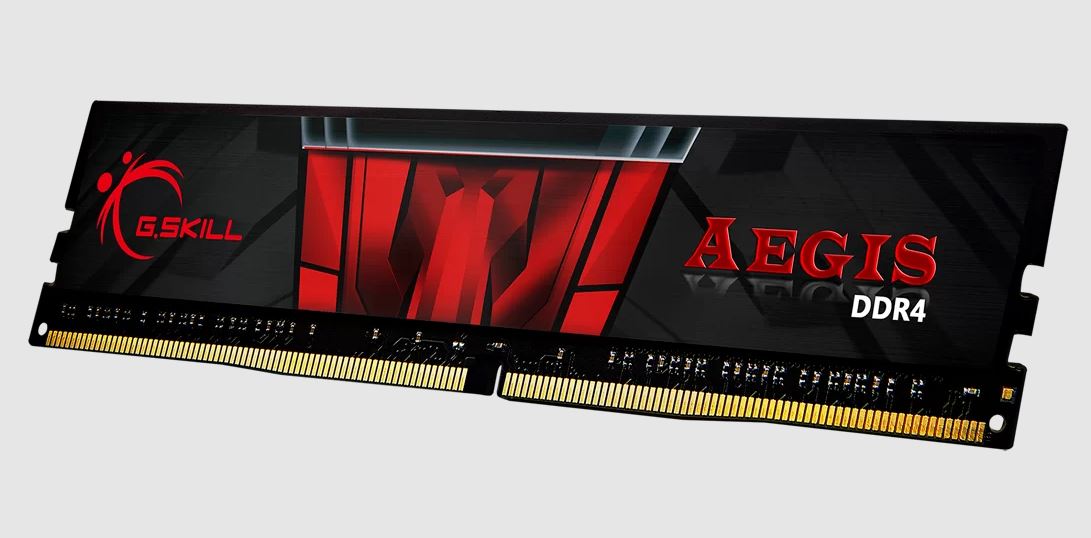 G.SKILL Aegis 16GB DDR4 2666MT/s CL19 Desktop RAM Module F4-2666C19S-16GIS