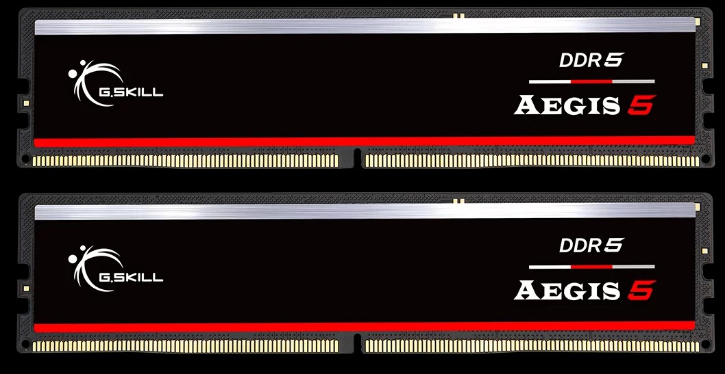 G.SKILL AEGIS 5 DDR5-6000 32GB (1x32GB) CL36 1.35V Memory Module with Intel XMP 3.0 & AMD EXPO Support