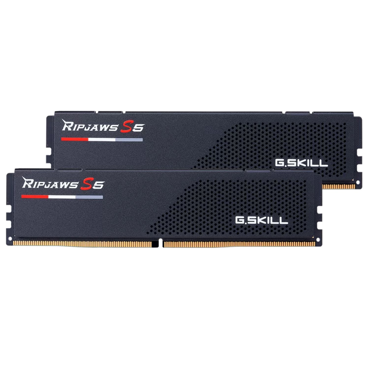 G.SKILL Ripjaws S5 32GB (2x16GB) DDR5 5200 MT/s CL40 Desktop Memory Kit, 1.10V, XMP 3.0 Support, Matte Black