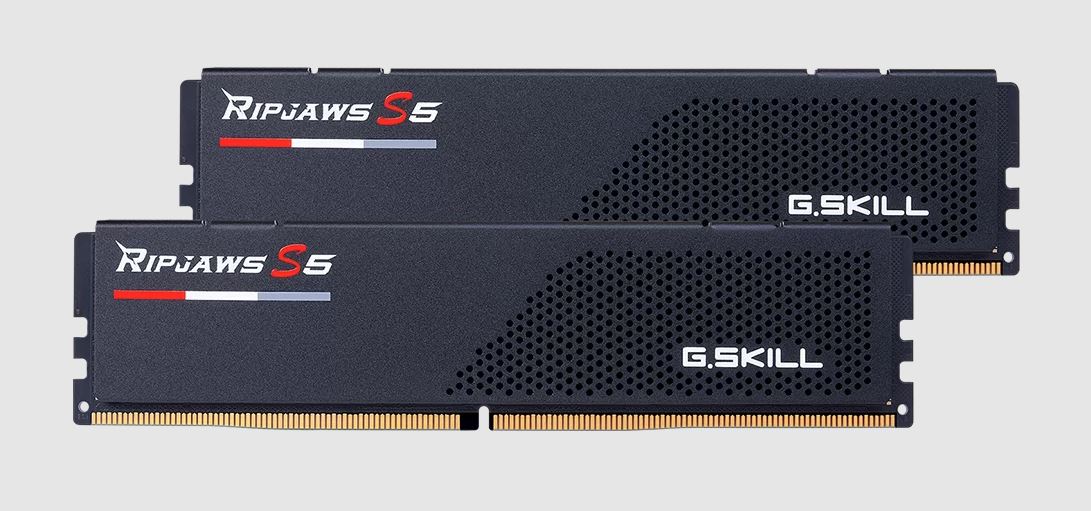 G.SKILL Ripjaws S5 32GB (2x16GB) DDR5 6000 MT/s CL36 1.35V Dual Channel Memory Kit with XMP 3.0 & AMD EXPO Support