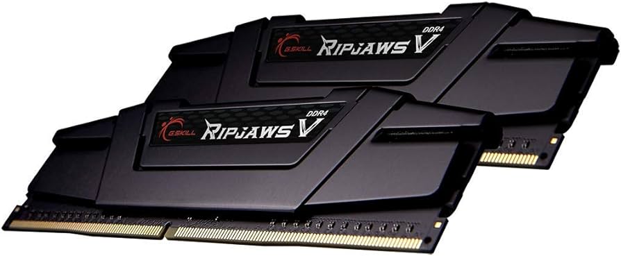 G.SKILL Ripjaws V 32GB (2x16GB) DDR4 3600MHz Dual Channel RAM Kit with CL16 Timings & 1.35V for High Performance Gaming and Workstations