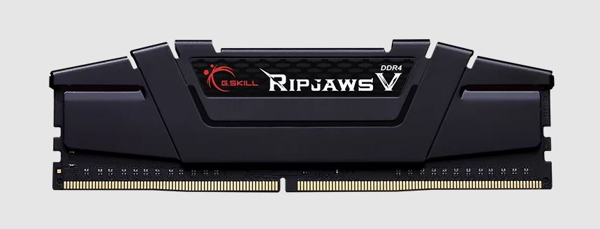 G.SKILL Ripjaws V 32GB DDR4 3200MHz CL16 Desktop Memory Module F4-3200C16S-32GVK Single Channel XMP 2.0 Ready
