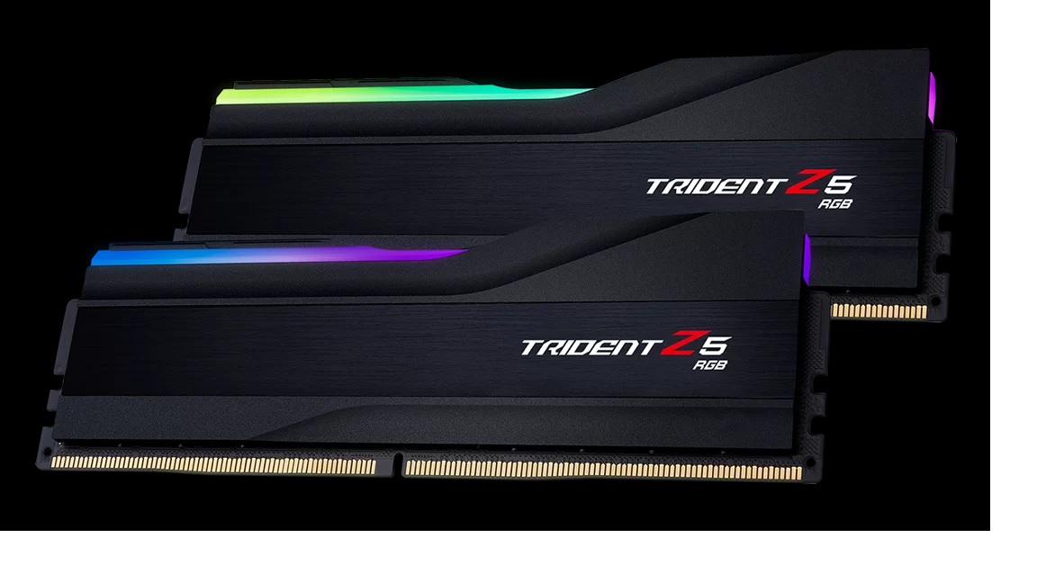 G.SKILL Trident Z5 RGB 32GB (2x16GB) DDR5 6600MT/s CL34 Desktop RAM Kit with Intel XMP 3.0 Support and RGB Lighting