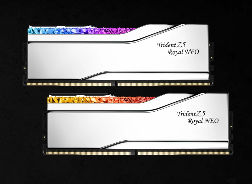 G.SKILL Trident Z5 Royal Neo 32GB (2x16GB) DDR5 7200MT/s CL34 AMD EXPO RGB Memory Module Kit