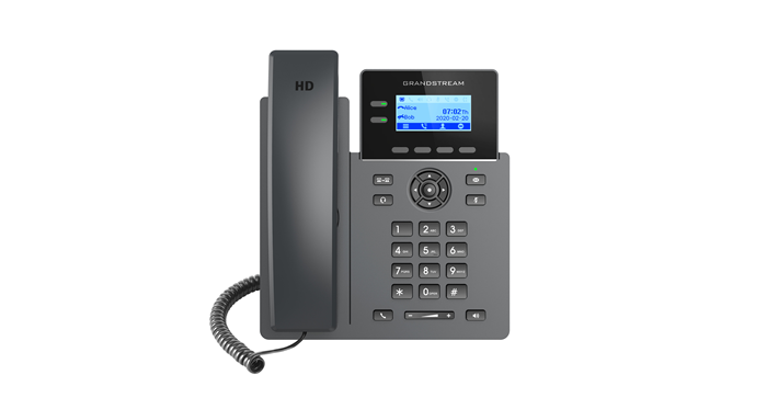 Grandstream GRP2602W Carrier-Grade 2-Line IP Phone with 2.4" LCD, 4 SIP Accounts, HD Audio, Dual-Band Wi-Fi & 5-Way Conference