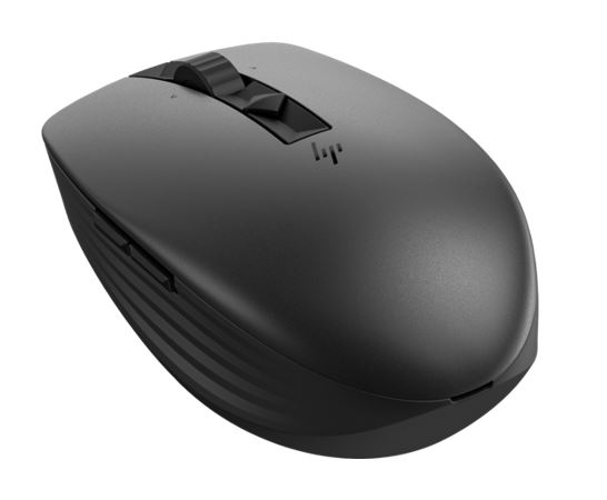 HP Premium Wireless Mouse 710 Rechargeable Silent Bluetooth 5.3 7 Programmable Buttons 3000 DPI Track on Glass Multi-OS Compatible