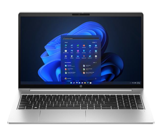 HP ProBook 455 G10 15.6" FHD IPS Laptop AMD Ryzen 5 7530U, 16GB DDR4-3200, 256GB NVMe SSD, Windows 11 Pro, AMD Radeon Graphics, Wi-Fi 6E, Fingerprint Reader, Backlit Keyboard