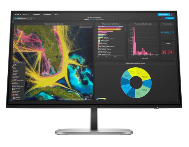 HP Series 5 Pro 23.8" FHD IPS Monitor 100Hz 5ms 4xUSB Hub Height Tilt Swivel Pivot