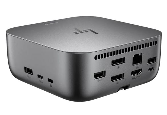 HP Thunderbolt 4 100W G6 Docking Station with 3x Display Outputs, 2.5GbE RJ45, USB-C/A Ports, HDMI 2.1 & DisplayPort 1.4 for HP Notebooks
