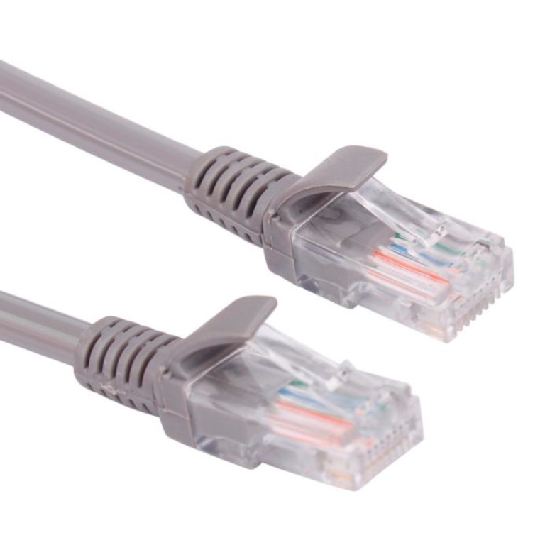 Hypertec 0.5m Grey CAT5e RJ45 Ethernet LAN Network Patch Lead with Snagless Molded Boots