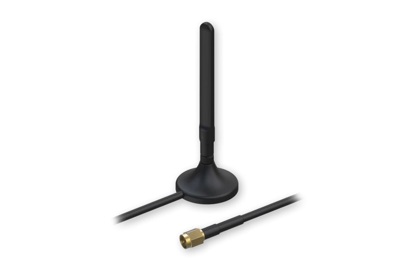 Teltonika PR1KS536 5G Mobile Magnetic SMA Antenna with 3.6 dBi Gain and 1.5m RG-58 Cable - LTE & 5G Compatible
